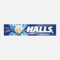 Halls Menthol Flavored Candy