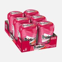 Trident Strawberry Flavored Chewing Gum - (60 Pieces)