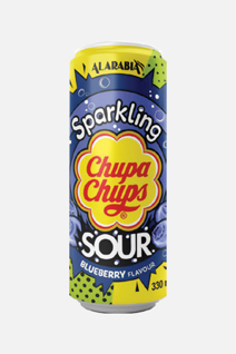 Chupa Chups Sparkling Ekşi Yaban Mersini Aromalı İçecek
