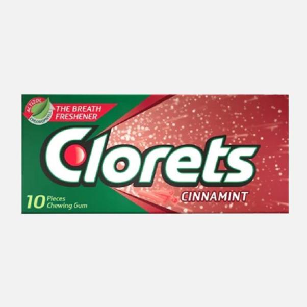 Clorets Cinnamon Flavored Chewing Gum