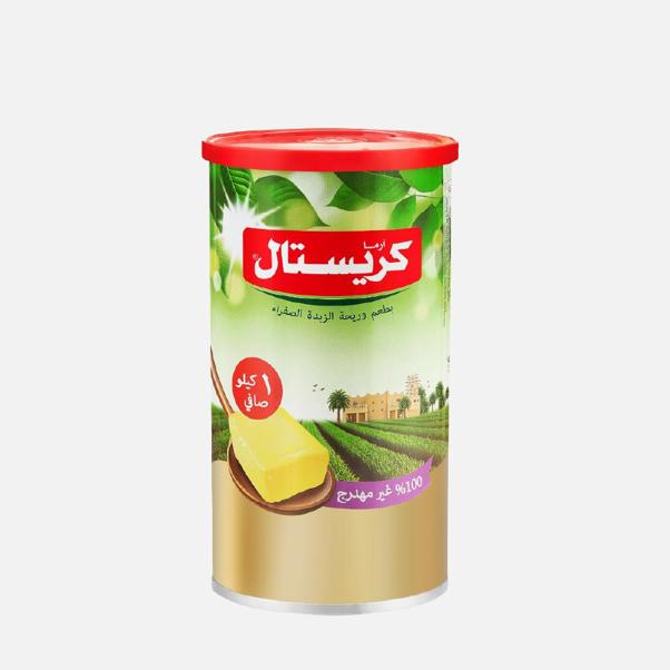 كريستال سمن نباتي أصفر