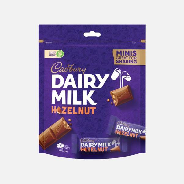 Cadbury Dairy Milk Hazelnut Chocolate Minis (Bag)