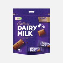 Cadbury Dairy Milk Plain Minis (Bag)