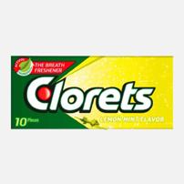 Clorets Green Lime and Mint Flavored Chewing Gum