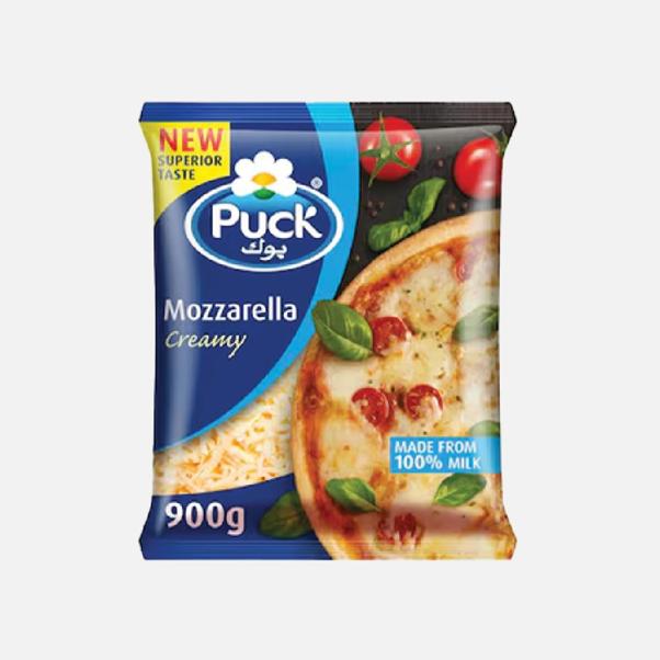 Puck Shredded Creamy Mozzarella Cheese